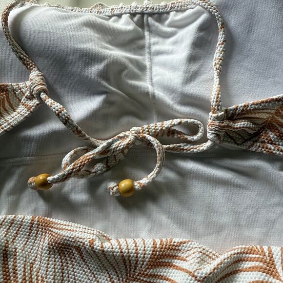 Roxy Palm Tree Dreams One Piece Swimsuit Women’s Size Large NWOT Tropical Print - Picture 4 of 8